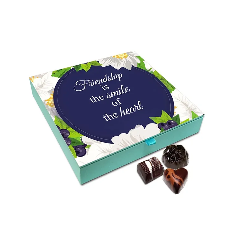 Eco Friendly Cardboard Candy Chocolate Boxes for Food Packaging Empty Gift Chocolate Truffles