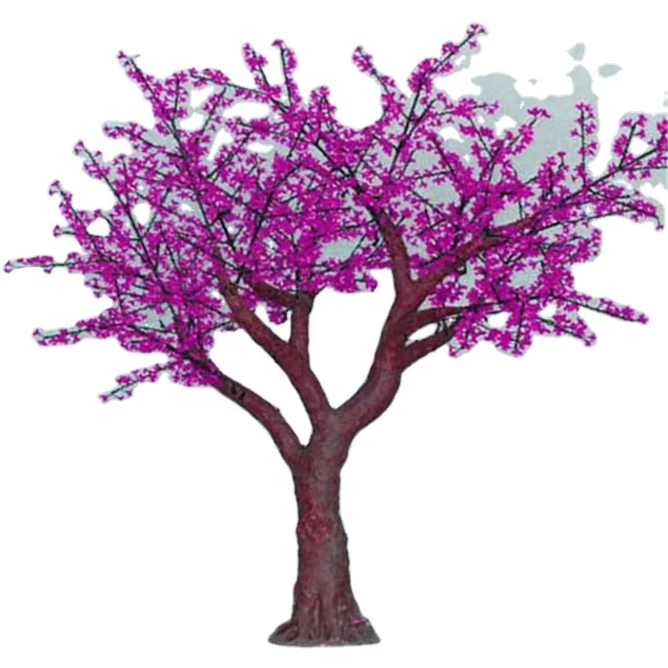 2.8m Super Quality Outdoor Cherry Blossom Christmas Decoration Flowers Wedding Artificial Rgb Color Changing Led Tree Light