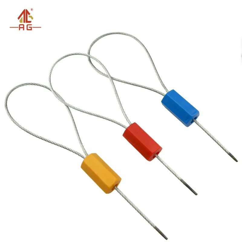 Easy Lock  Pull Tight Zip Tie Cable Seal with 300mm wire