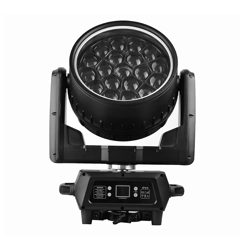 IP65 Bee Eye 19x40w LED Wash Moving Head Stage Lights Concert Waterproof Bee Eye 19x40w LED Zoom Wash Moving Head Light