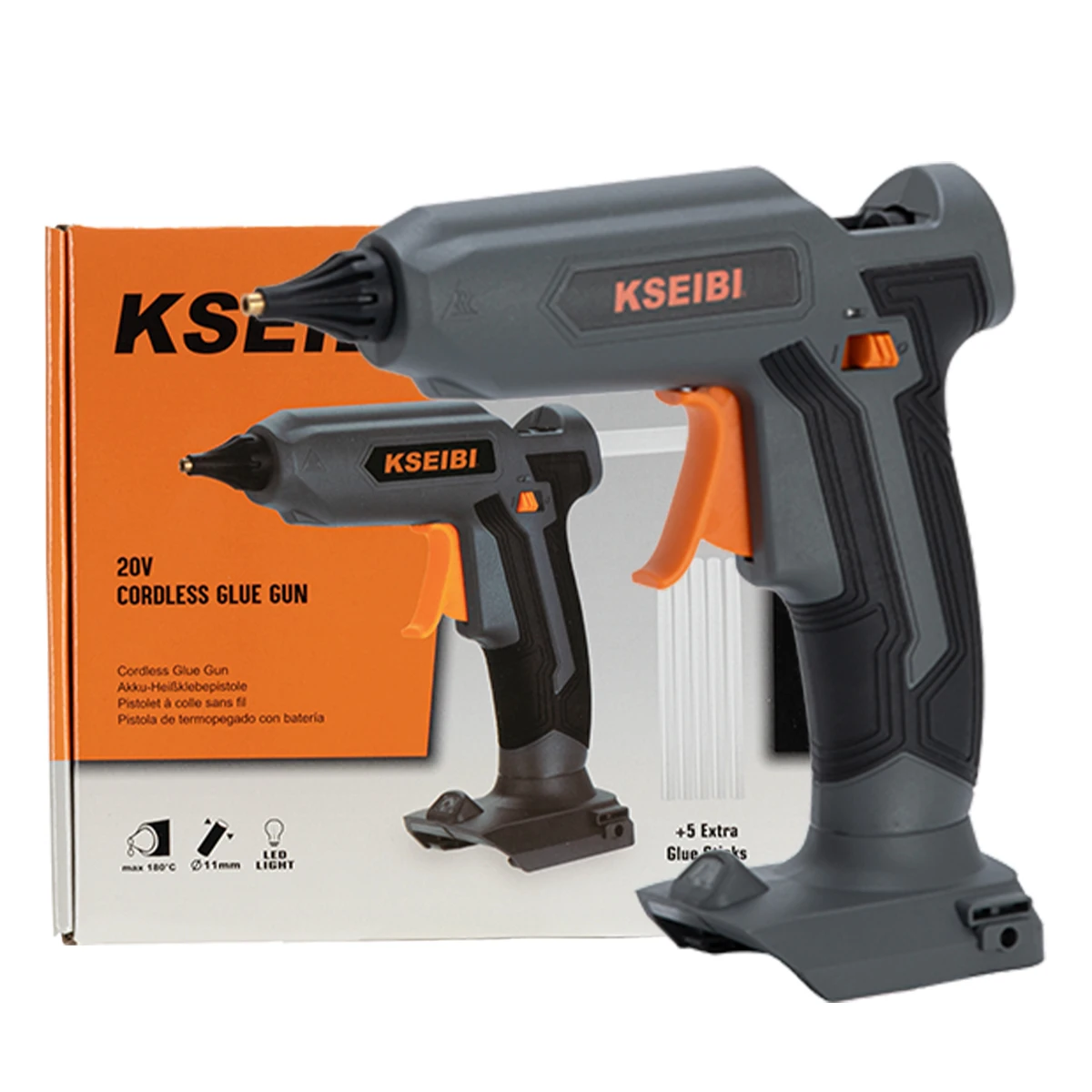 KSEIBI DIY машина KKP 20V-11 беспроводной клеевой пистолет