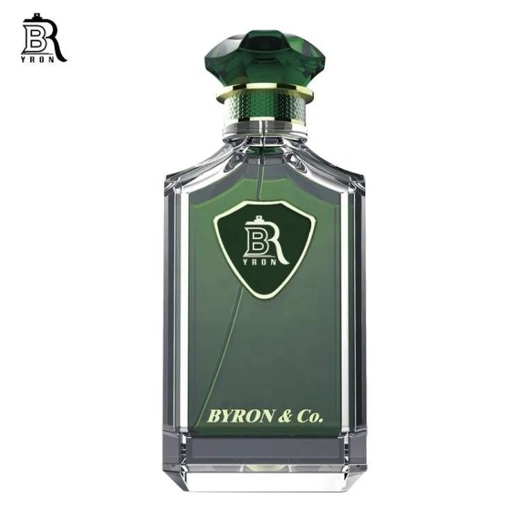 Byron Factory Price Custom Made 30ml 50ml 100ml Square Atomizer Spray Luxury Glass Perfume Bottle