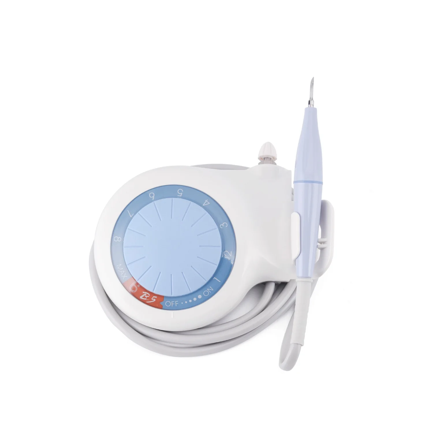 Portable Home Use Ultrasonic Teeth Cleaner Electric Power Source Durable Plastic Metal Easy-to-Carry Comfortable Plastic Handle