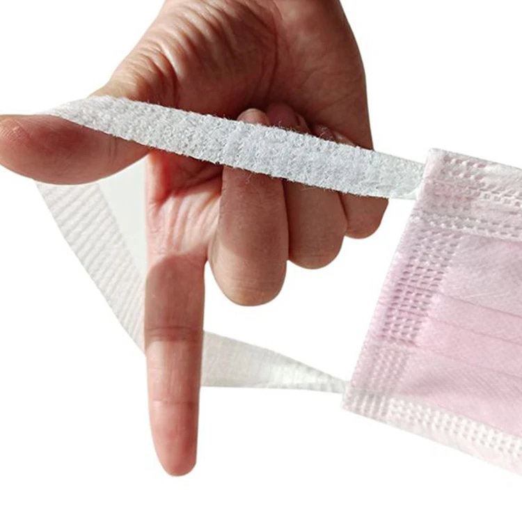 Soft And Comfortable Earloop Elastic Nonwoven Fabric For Face