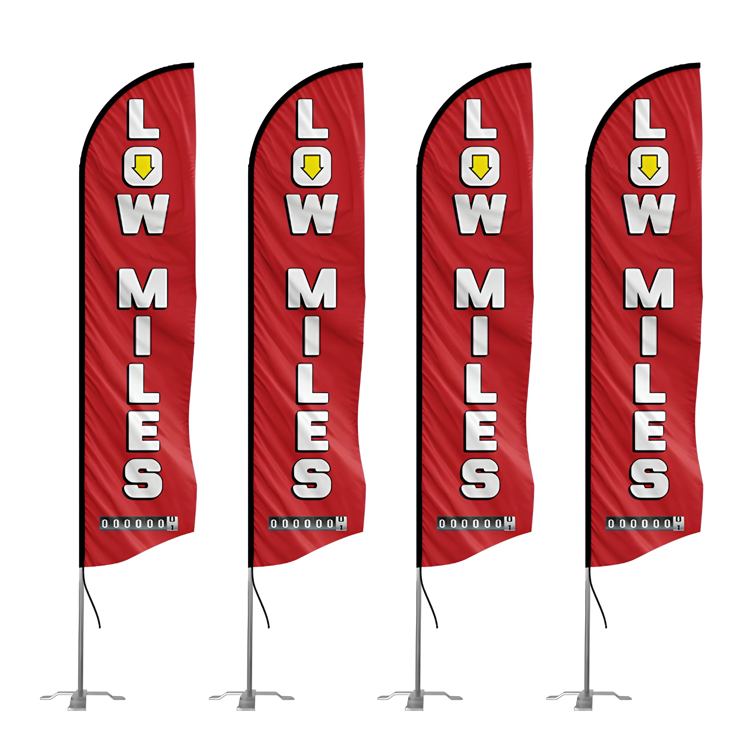 Advertising Wind Outdoor Custom Flying Banners Teardrop Flag Feather Flag Banners Tear Drop Beach Flags