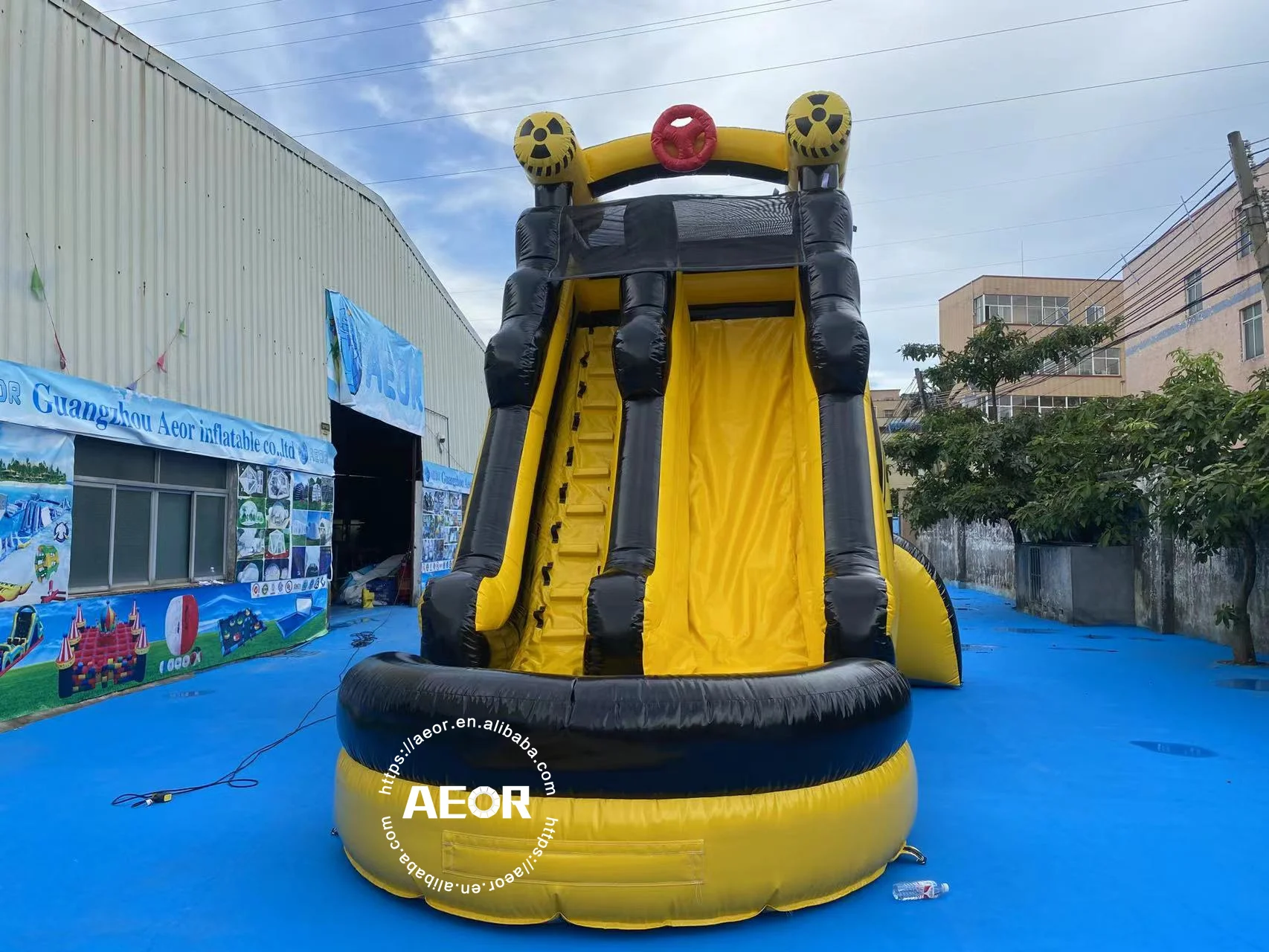 Popular Design 23ft Cheap Inflatable Water Slides Commercial Water Slide Bouncy Castle Water Slide Inflatable