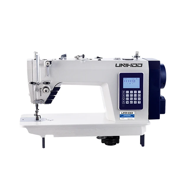 2020A Computerized single needle lockstitch sewing machine with step motor technology apparel machinery