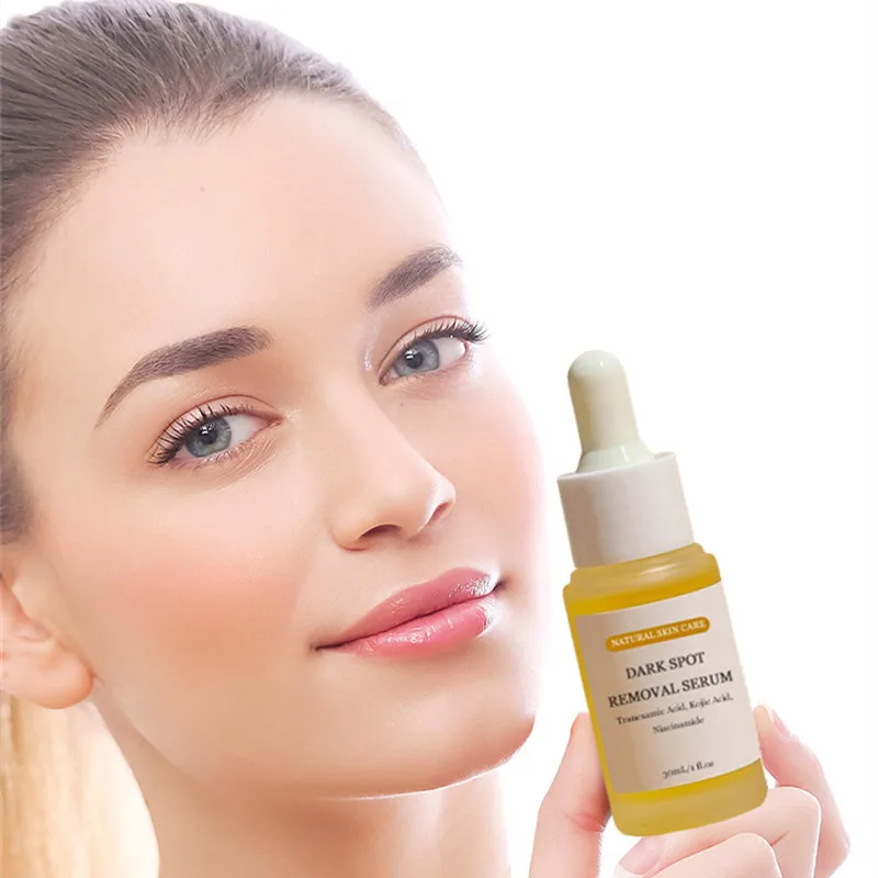 Корейская Органическая гиперпигментация 5% кожевой кислоты Ниацинамид транексамовой для коррекции темных пятен Сыворотка лица