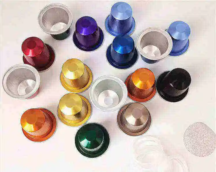 Italian Kitchen Espresso K Cup Coffee Capsules With Plastic Aluminum Foil Lids Package
