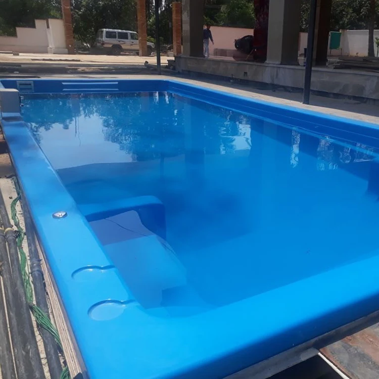 Outdoor FRP Swimming Pool Fiberglass Swimming Pools for Inground Installation