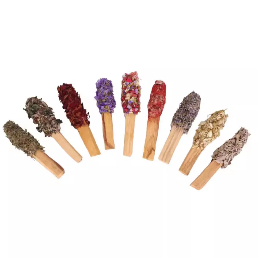 Peruvian High Oil Aged Palo Santo Sticks 100% Natural Plant Healing Aromatherapy Air Purification Energy Boosting