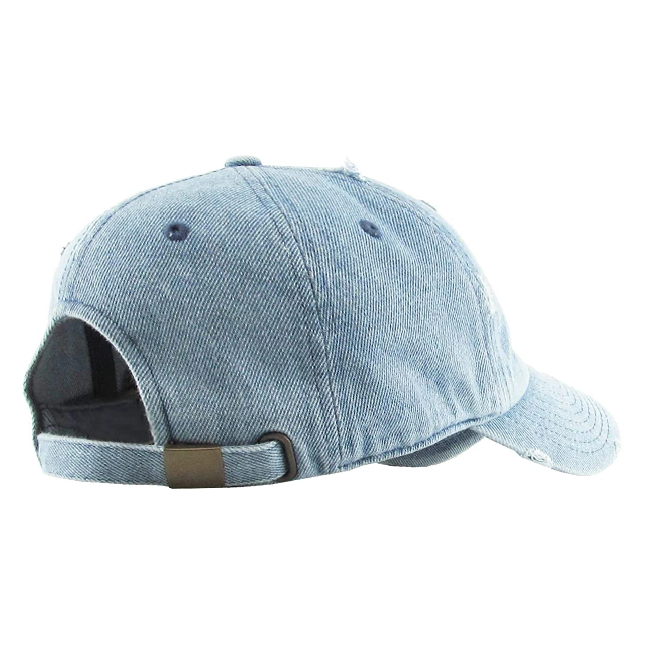 Головной Убор Премиум неструктурированный под заказ джинсовая шапка для папы потертая Спортивная простая