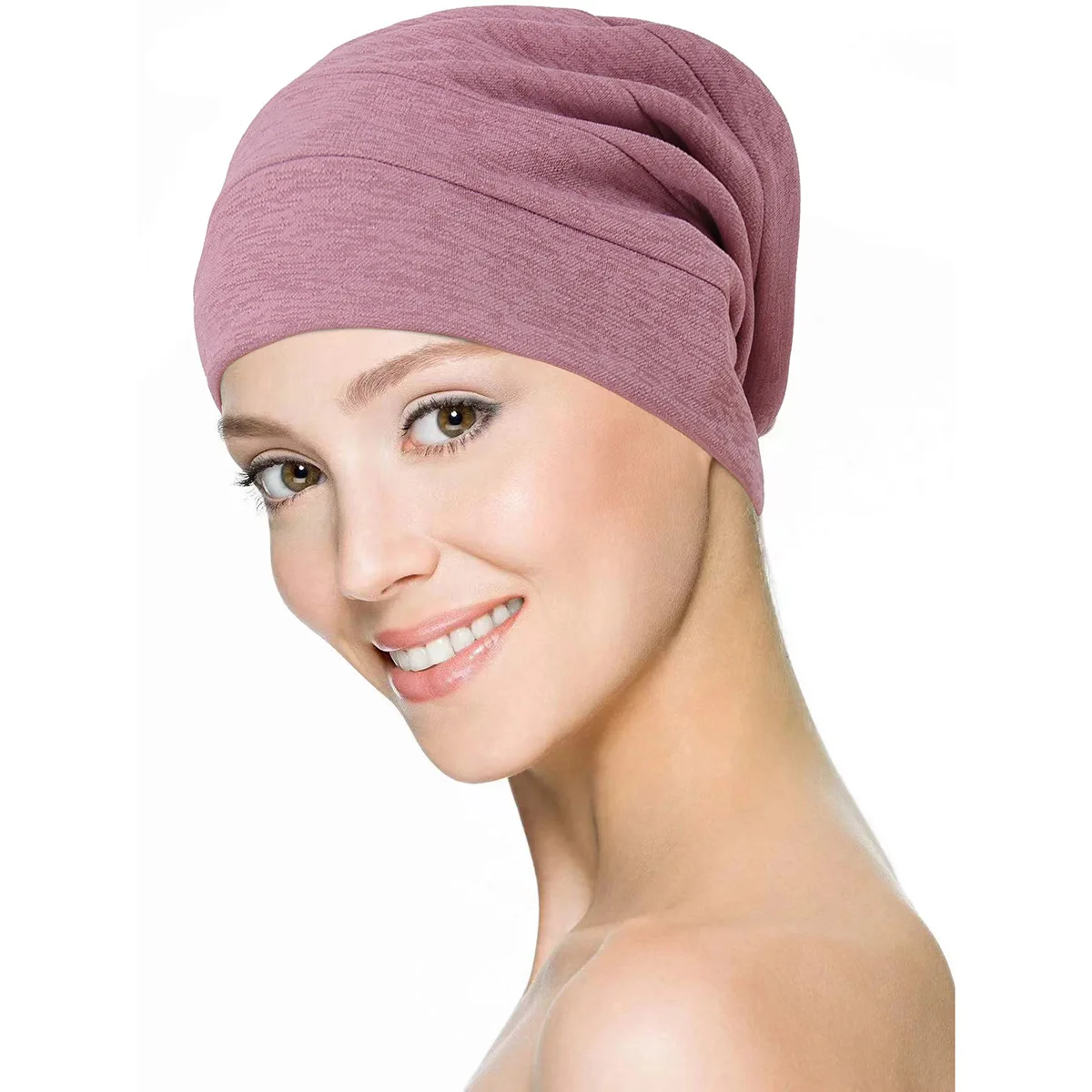 Muslim Hijab Inner Hat Islamic UnderScarf Arab Wrap Chemo Bandana Muslim Scarf Hijab Bonnet Cap