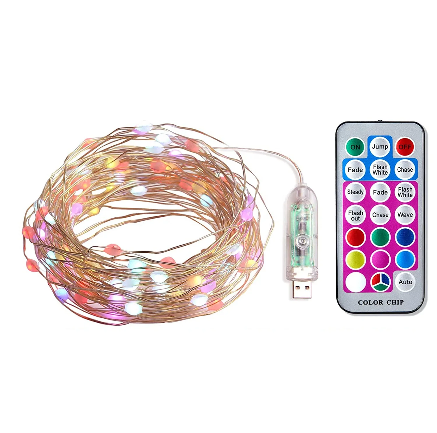 Indoor outdoor bedroom decoration light,luces de navidad novedades, christmas tree rgb light holiday lighting fairy light rgb