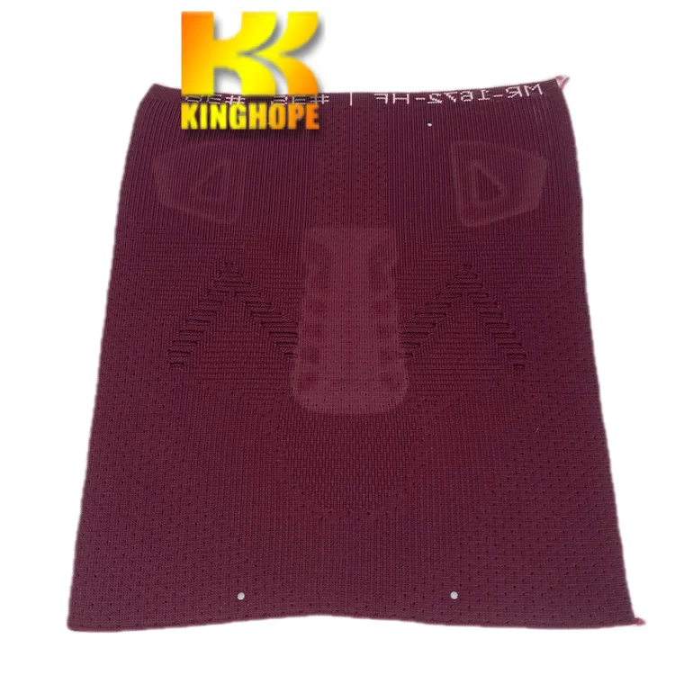 Custom Semi Finished Eco Friendly Recycled Fly Knitted  textile Sock Shoes Uppers ladies shoes upper material