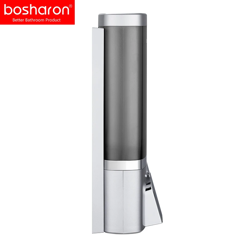 ABS plastic hotel 500ml*3 plastic empty clear toiletries set bath gel shampoo hotel shampoo set wall mounted soap dispenser