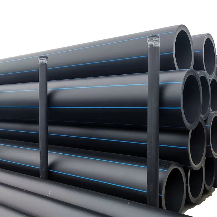 PN6 PN10 Размер 20-1600 HDPE трубы для водоснабжения