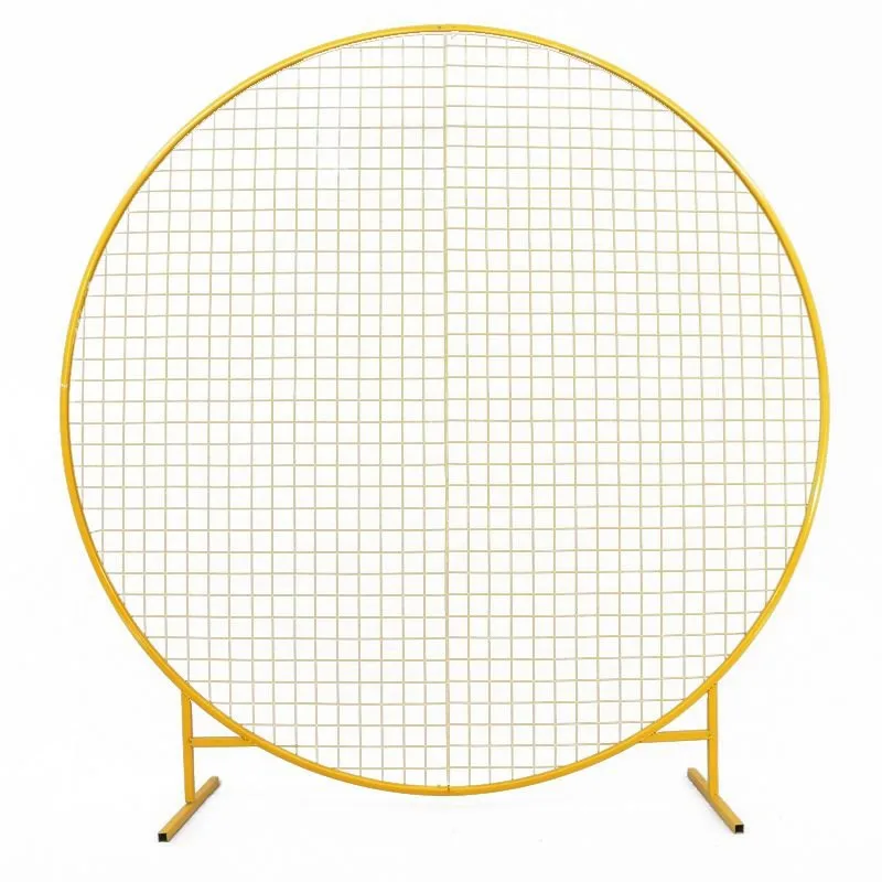 Dropship Metal Round Balloon Arch kit Circle Mesh Arch Stand for Wedding DBirthday Party Photo Backdrop Decoration