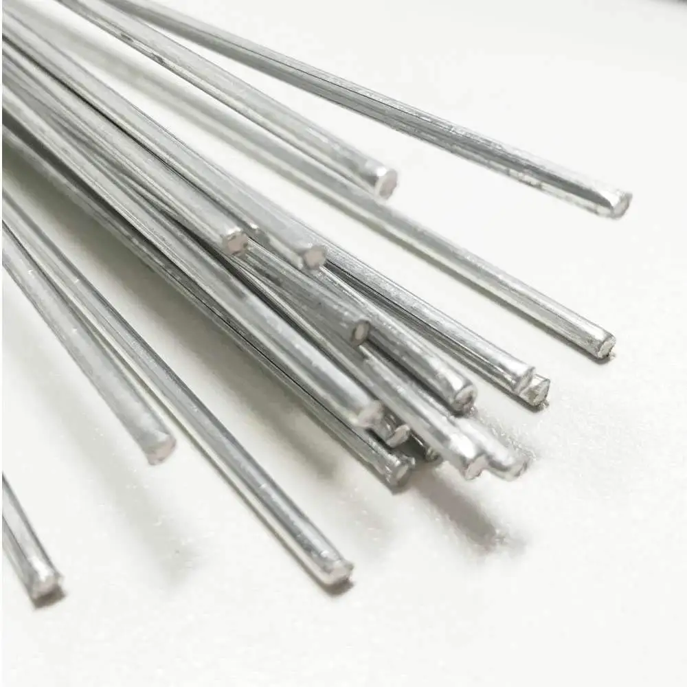New Low Temperature Easy Melt Aluminum Welding Rods Solder Bars Cored Wire Rod Tin Flux For Soldering Aluminum