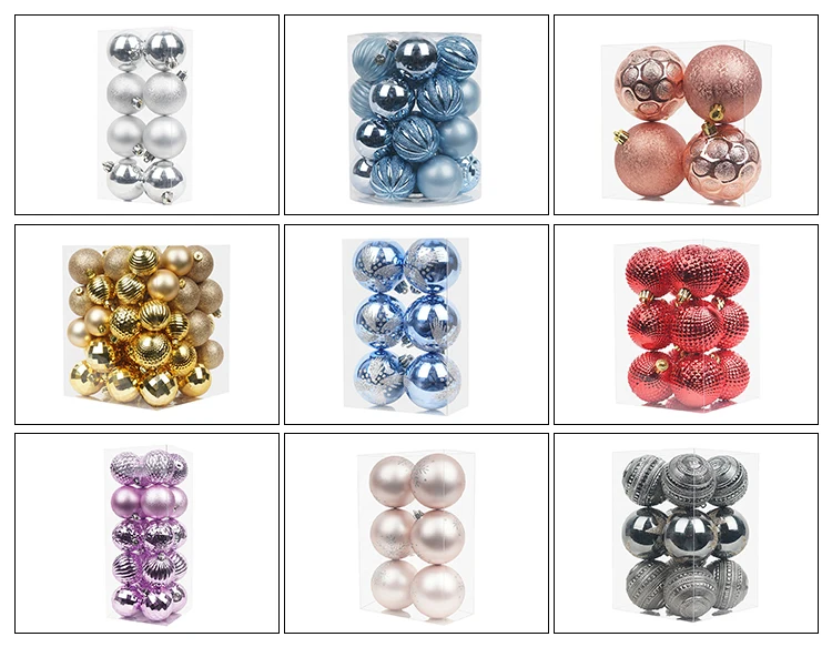 China supplies modern design christmas Tree decoration  ball christmas baubles Hanging Ornament wedding decoration