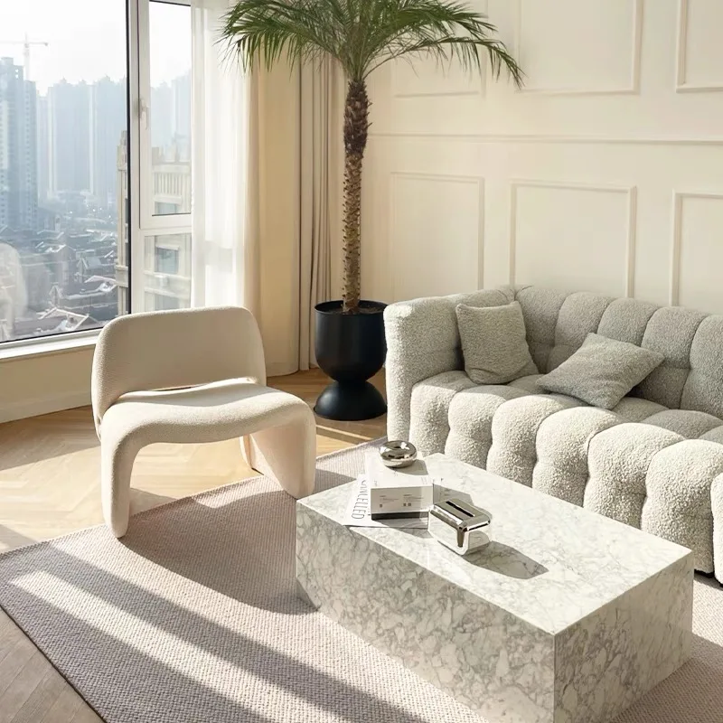 Modern minimalist luxury designer simple person  single seat sofa  single sofa chair design  single sofa chair