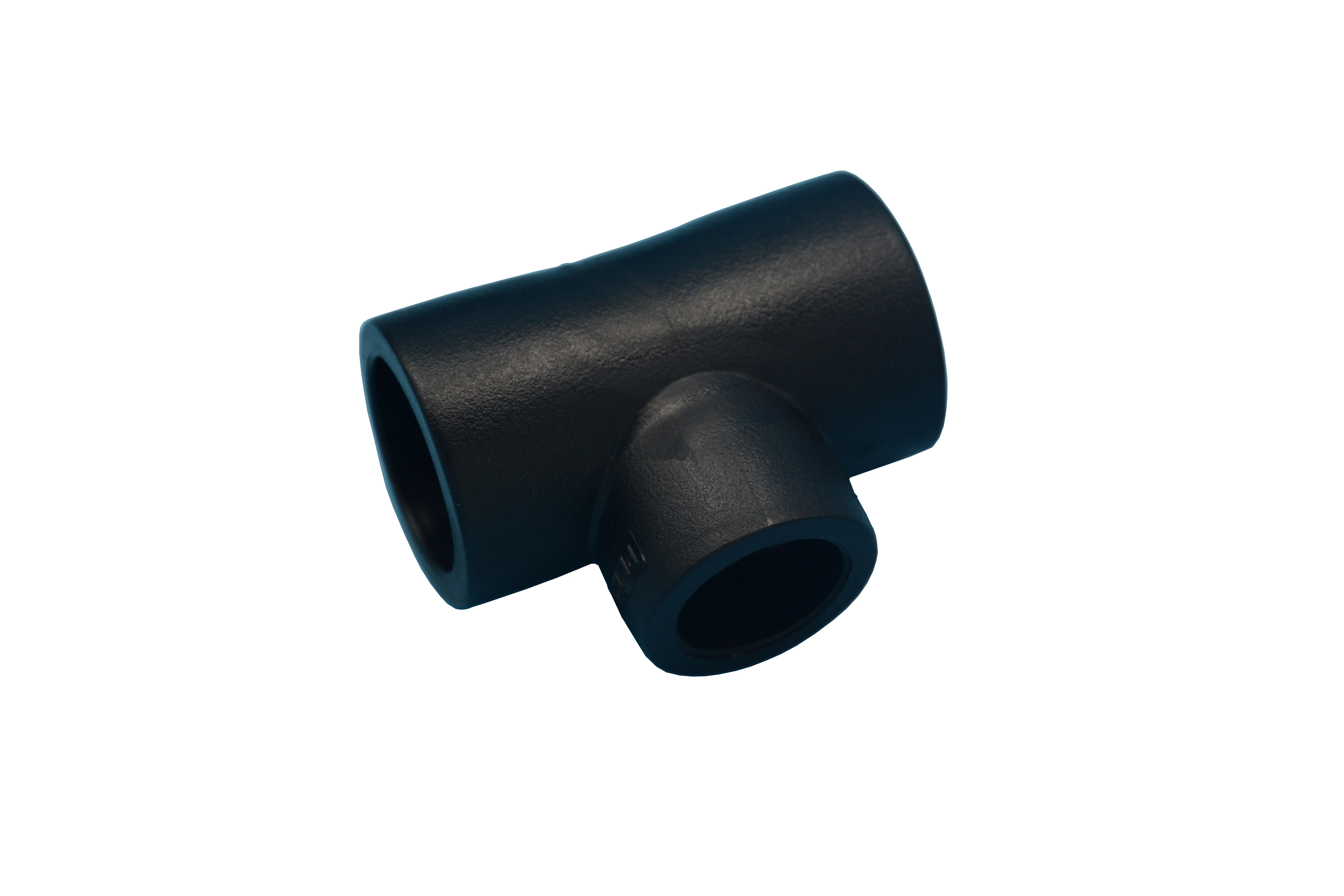 Black PE welding pipe fitting Pn16 Hdpe Fittings Butt Fusion Reducing Tee hdpe fittings