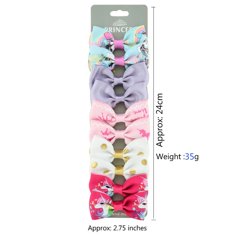 
China Suppliers Fashion Baby Girls Toddler Hair Clips Bows Tie Hair Band Accessories Set 