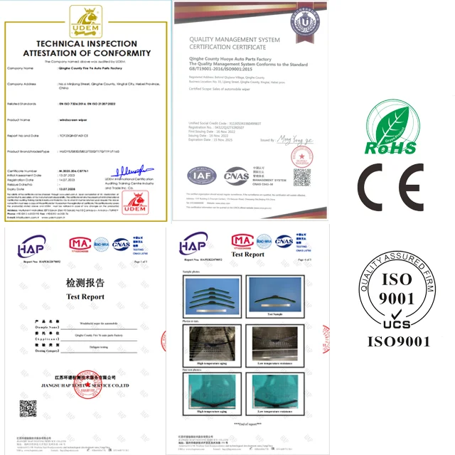 High Quality HY507 Car Windshield Wiper Blade Universal 13 Adapters Multifunctional Soft Silicone Compatible with Tesla Model Y