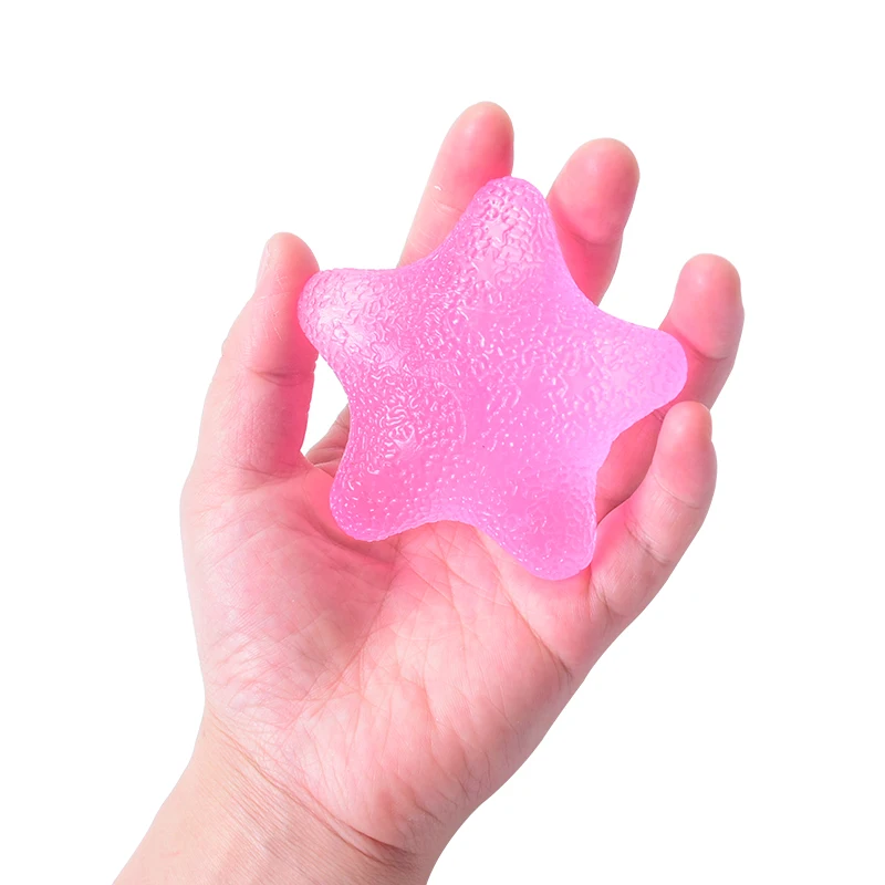 
TPR material Pentagram Hand Therapy Exercise Grip Ball 