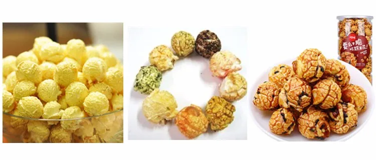 Hot Air popcorn maker automatic commercial popcorn machine production line
