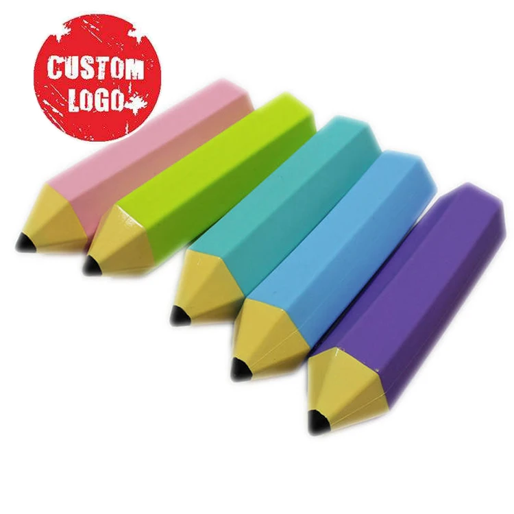 Hot Selling Unique Soft Custom Silicone School Pencil Case With Nylon Zipperfor Cute School Supplies/Stationery Kids Students