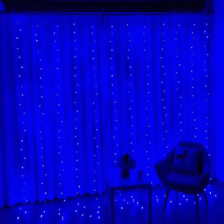 Warerfall LED 8 Modes USB Powered Fairy Copper Wire String Light Waterproof Connector Bedroom Wedding Backdrop Party Garden