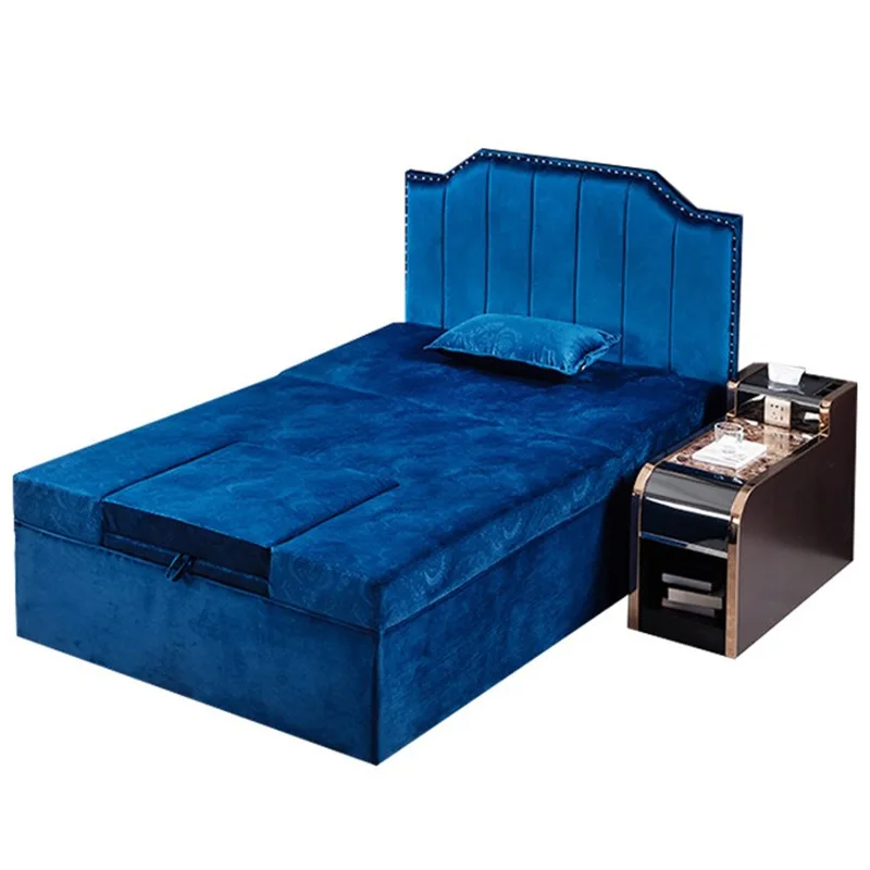 Thai style foot therapy massage bed integrated foot therapy foot bath sofa electric ear picking bath center hall sofa rest bed