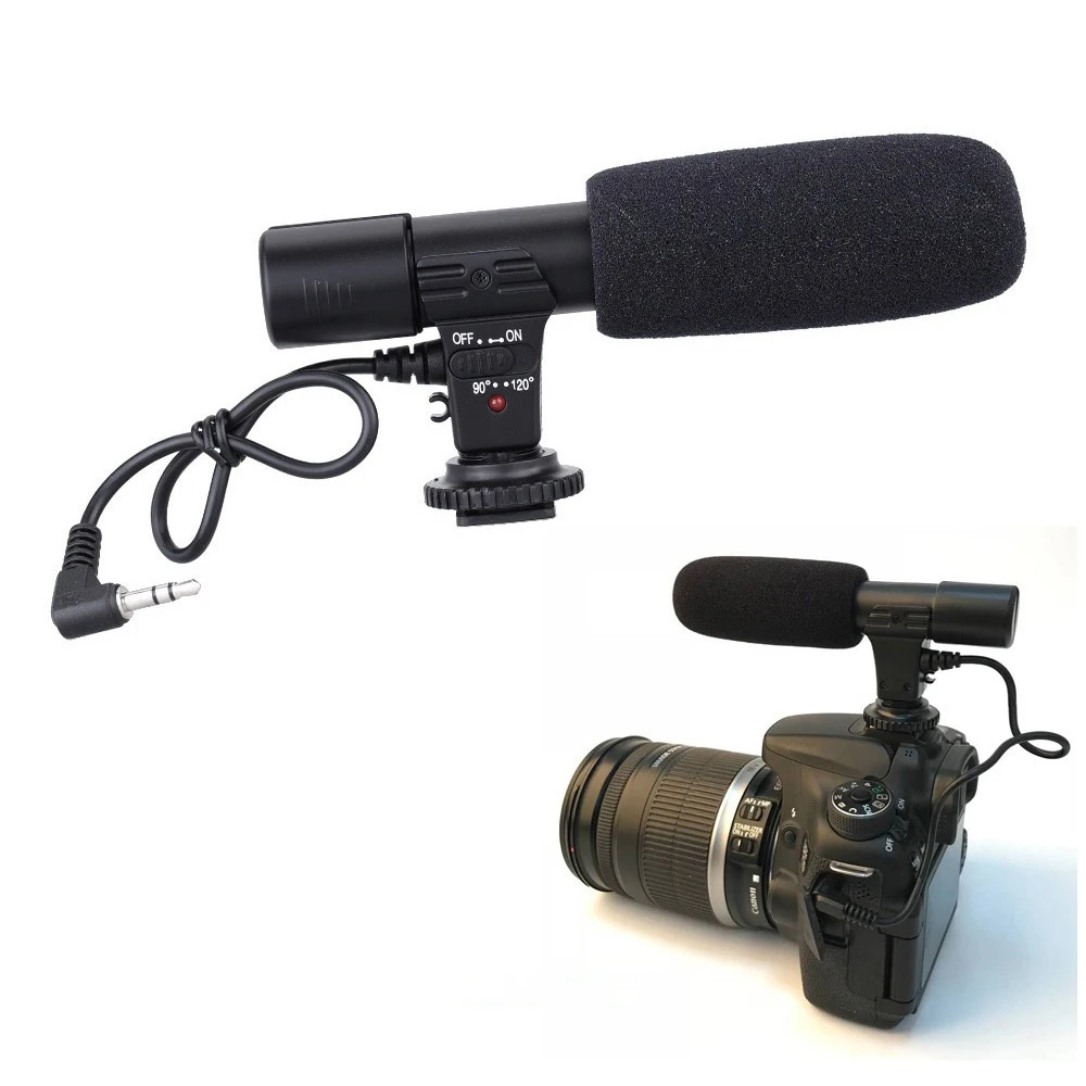 Camera microphone All kinds of 3.5mm equipment Universal live video recording mike