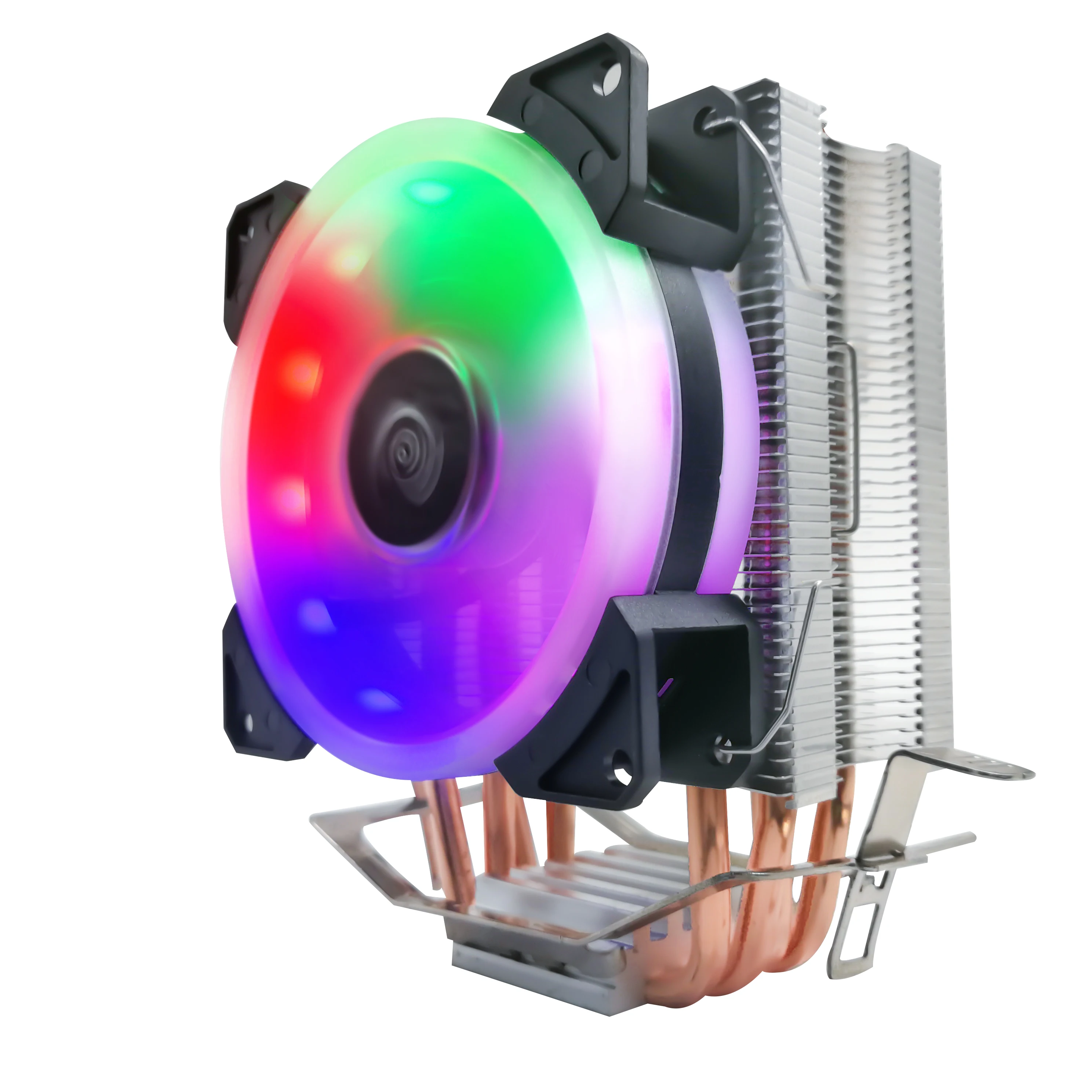 2021 Rgb игровой кулер для процессора охлаждающий вентилятор ПК компьютера 4 охладитель тепловых