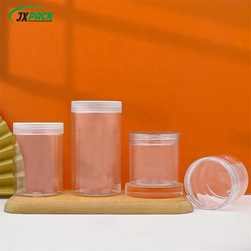 Instock 50/80/100/120/150/180/200/250/300/400/500ml Storage Cans Sealed food storage & container Empty Plastic Container