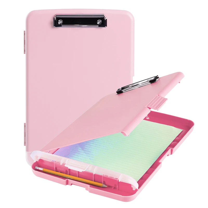 Foldable Nursing Clipboard Store Stationery Document Notebook Portable File Pockets Anatomy Clipboards Lever Arch File Clipboard