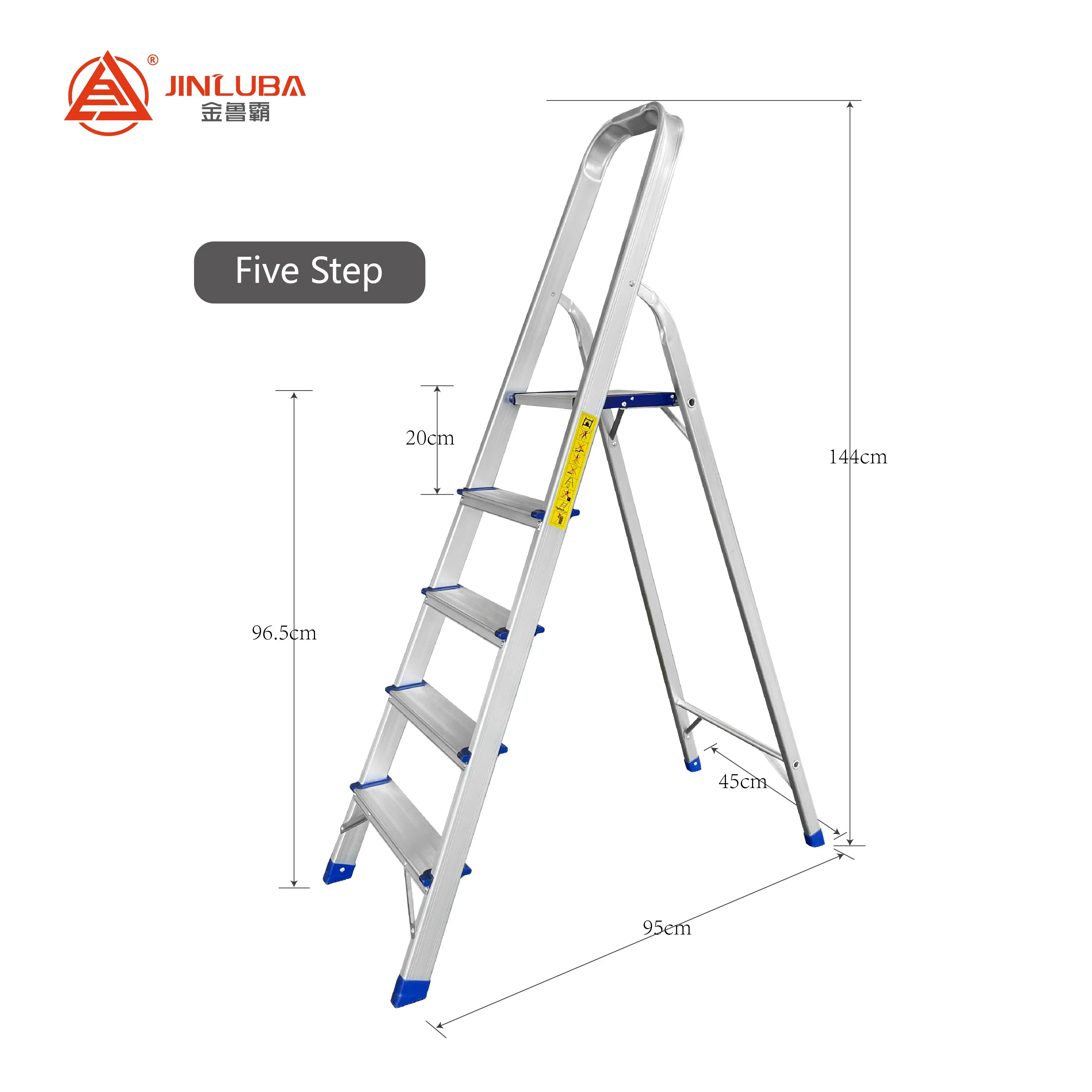 Domestic Household Ladder Easy to operate, easy to carry, easy to storage Folding Aluminum Ladder Stairs