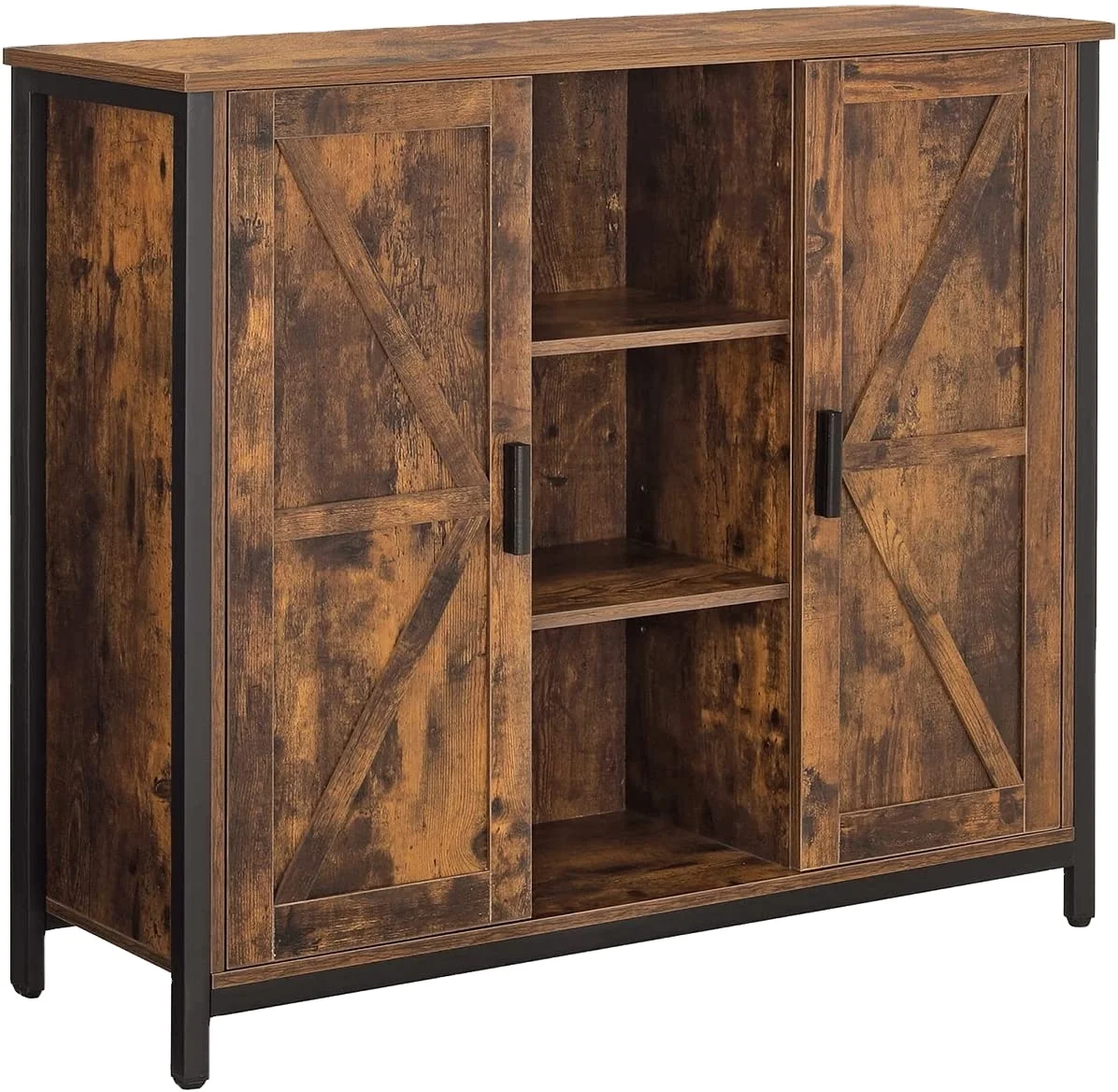 Индивидуальный буфетный шкаф Dilun буфет кофейник для хранения с 2 дверцами сарая и 3 регулируемыми