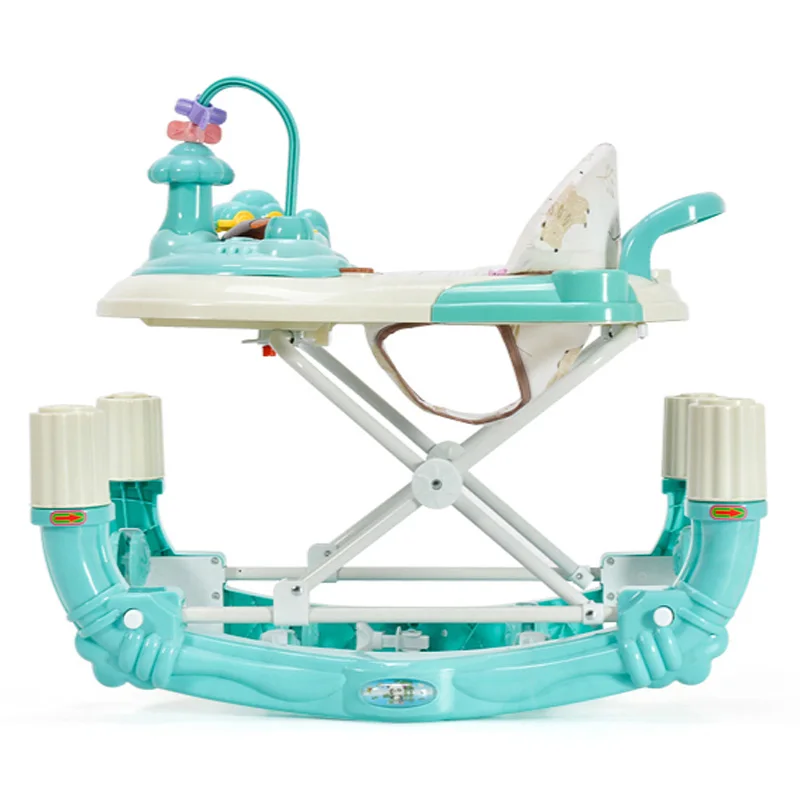 Andaderas Para Bebes Baby Push Walker Sit-To-Stand Learning Walker Kids Rocking Function Baby Walker With Wheels And Seat