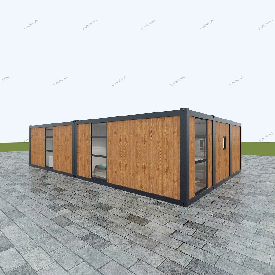 Temperature Resistant Customize Color Mobile Retail Shop Modular House Multifunctional Creative Container House
