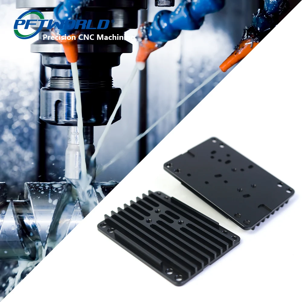 LED Lighting PCB Lithium Battery Main Board air Conditioning Controller Aluminum Cooler Heat Sink CNC Machining Service Parts
