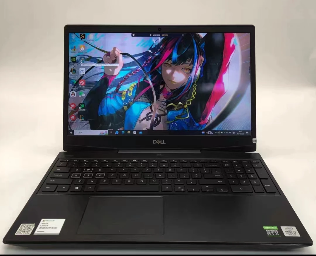 Used DL G5 5500 Laptop Core i7 10th RTX2060 Gaming Laptop 16+512gb Laptop Computer