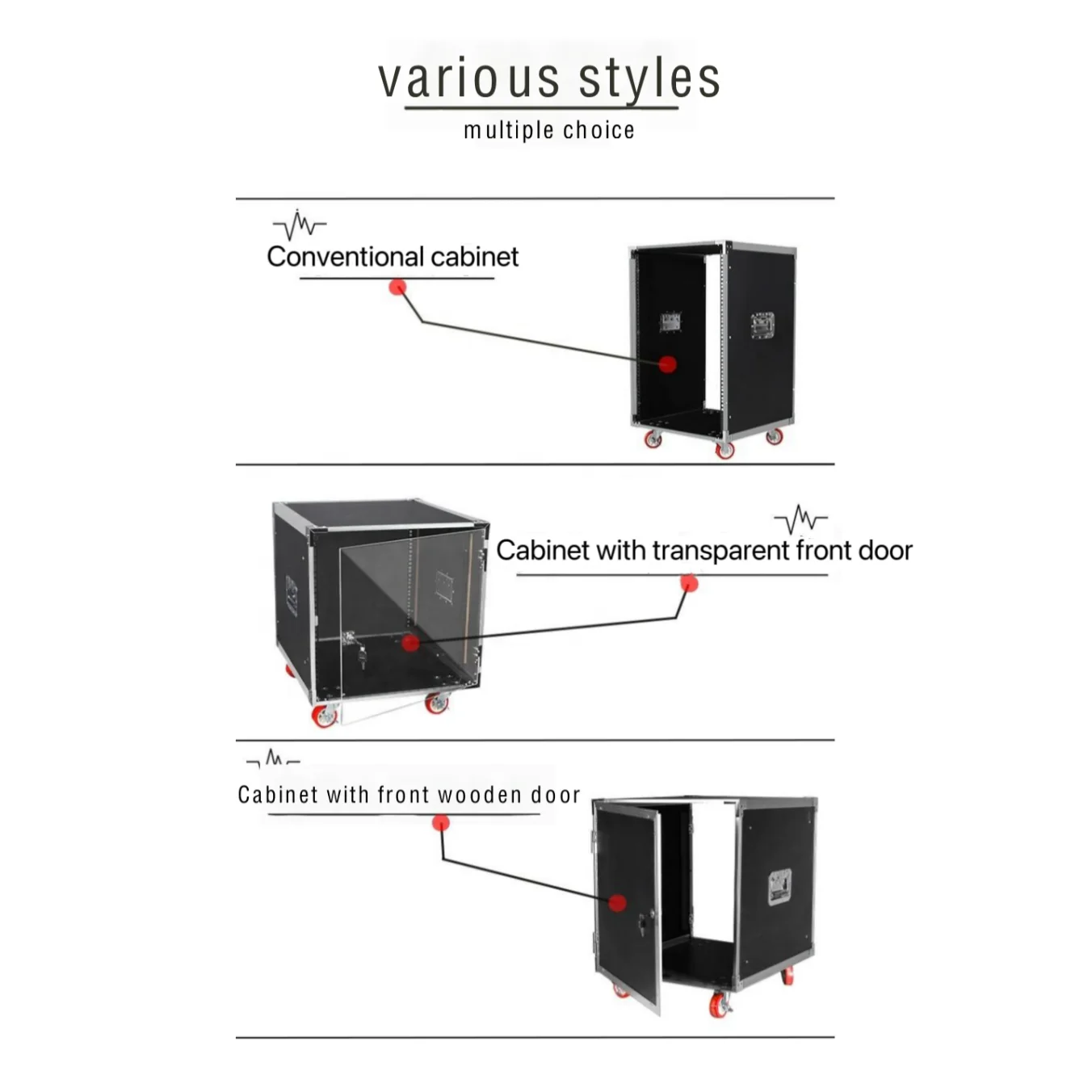 Custom HIFI audio power amplifier cabinet AV Equipment audiovisual CD TV cabinet floor cabinet