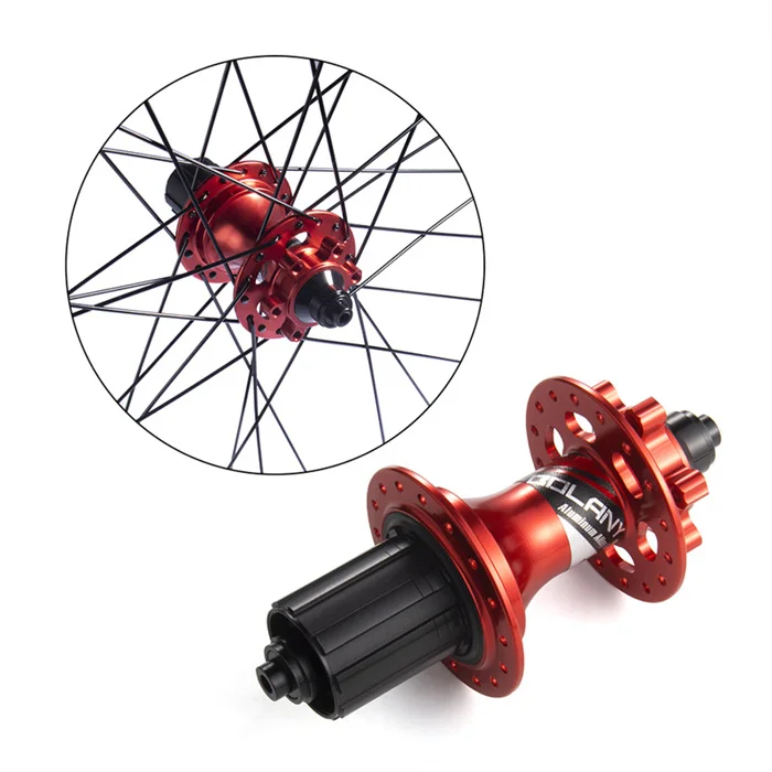 Mountain motor bike Four Peilin 32 holes 8-11 speed quick release disc brake Aluminum alloy Hub wheel Dual Bearing Mtb Hub