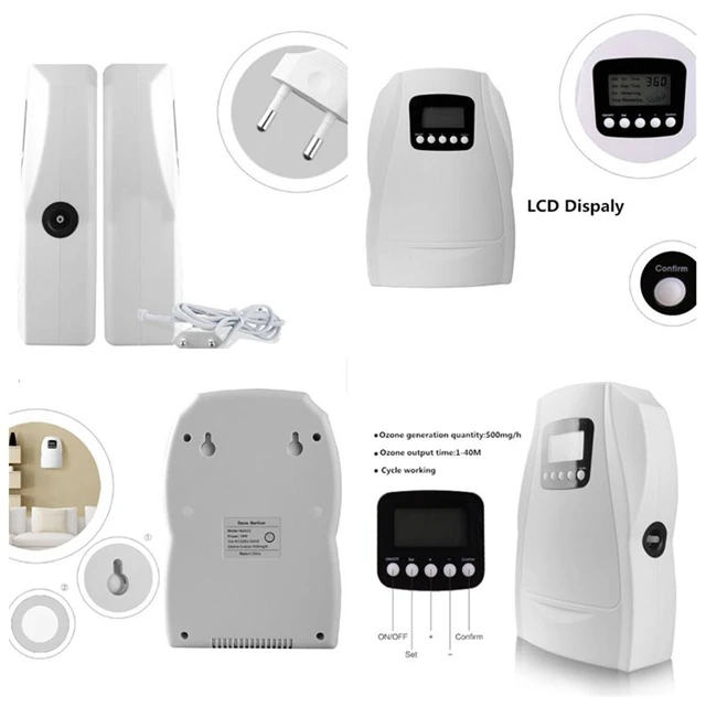 500mg/hr mini air water purifier ozonizer for sale