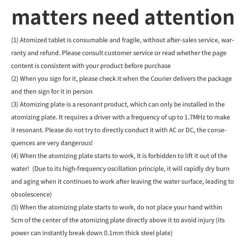 1.7MHZ 2.4MHZ 20MM Ultrasonic Atomizer Ceramic Transducer