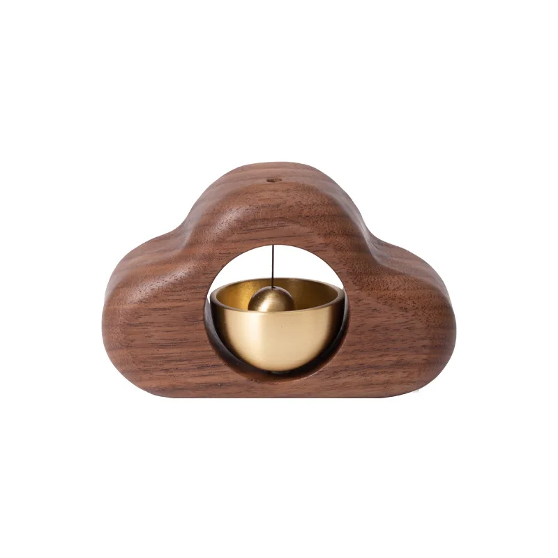 New Hot Selling Products Antique Wooden Decorative Cloud Shape Doorbell Button
