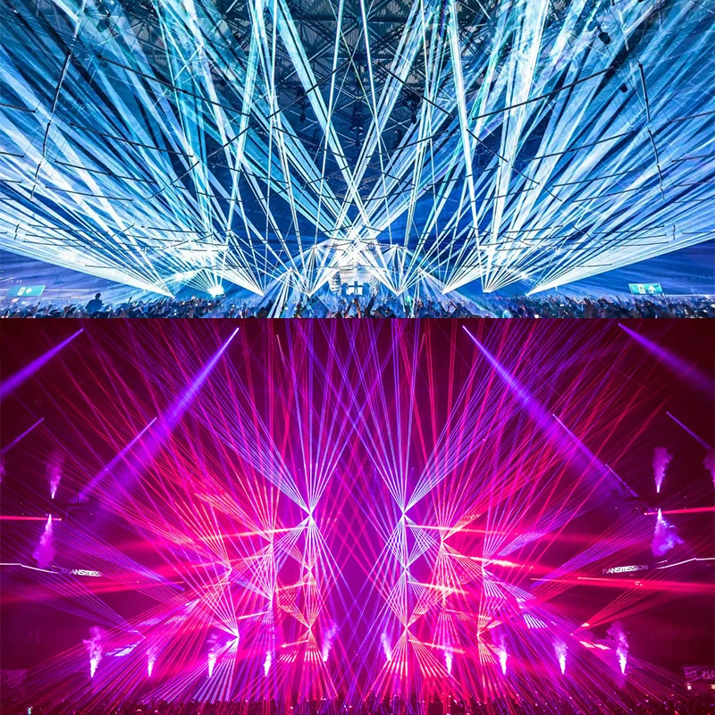 20w RGB Animation Laser Light Projector Show Stage Light DJ Laser Light for Night Club