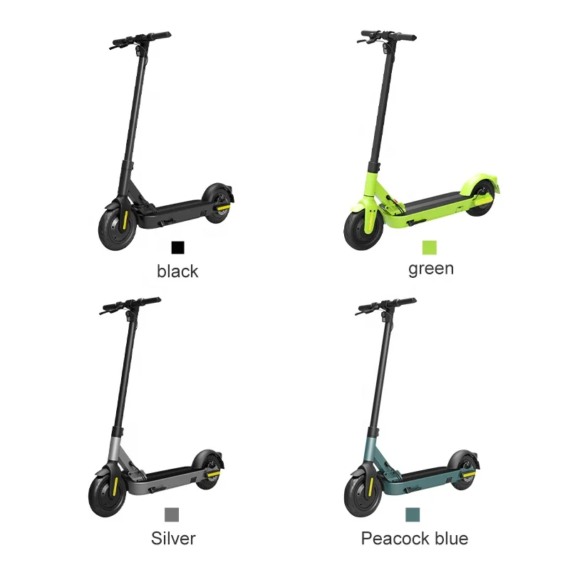 2021 Hot Sell 350 Watts 7.8ah 2 Wheel Long Range 30km 10 Inch Adult Foldable Electric Scooter With Double Brake System